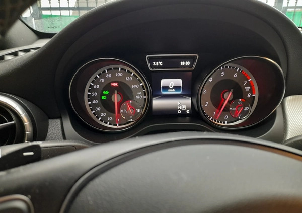 Mercedes-Benz CLA cena 89000 przebieg: 48000, rok produkcji 2016 z Kuźnia Raciborska małe 379